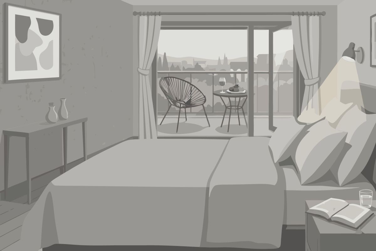 Ocean Front Duplex, 1 Bedroom Suite